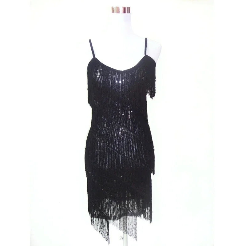 Glimmer Edge Mini Dress