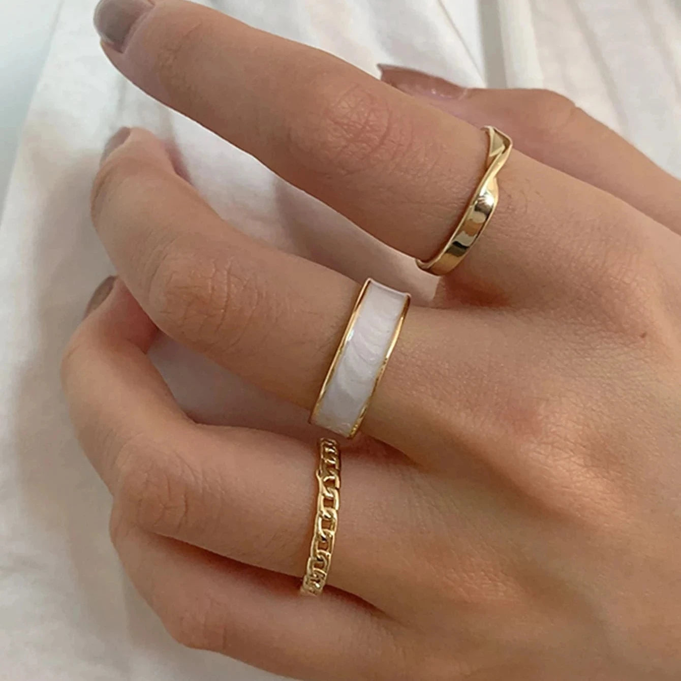 Simple Hiphop Finger Ring