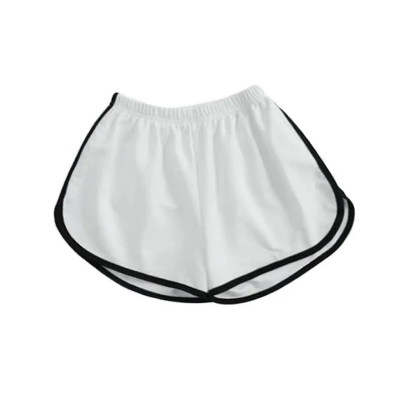 Striped Sports Shorts for Women