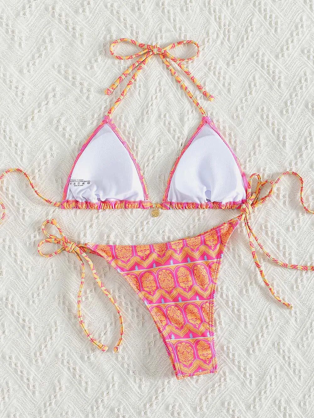 Boho Flower Bikini Set