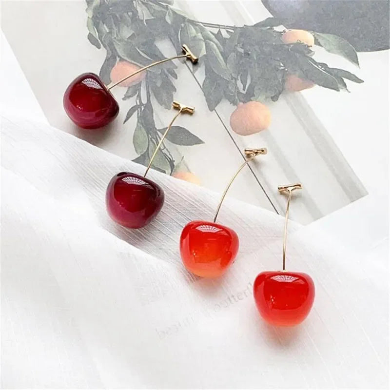 Cherry Radiance Earrings