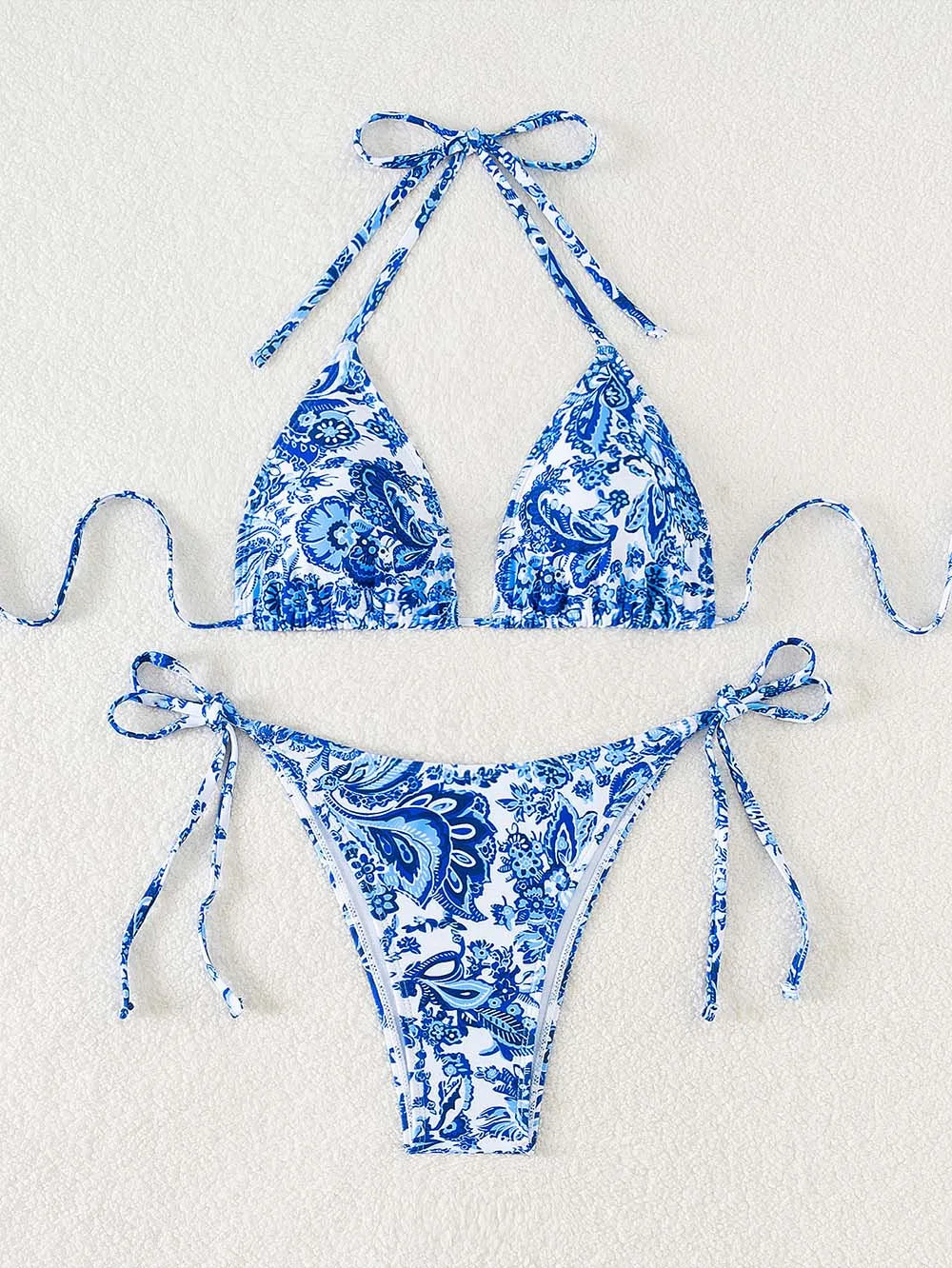 Boho Flower Bikini Set