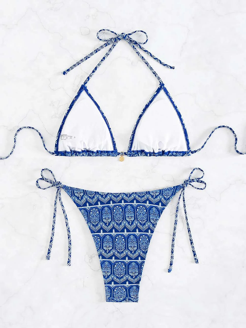 Boho Flower Bikini Set